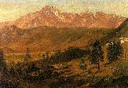 Albert Bierstadt Pikes Peak, Rocky Mountains oil painting on canvas